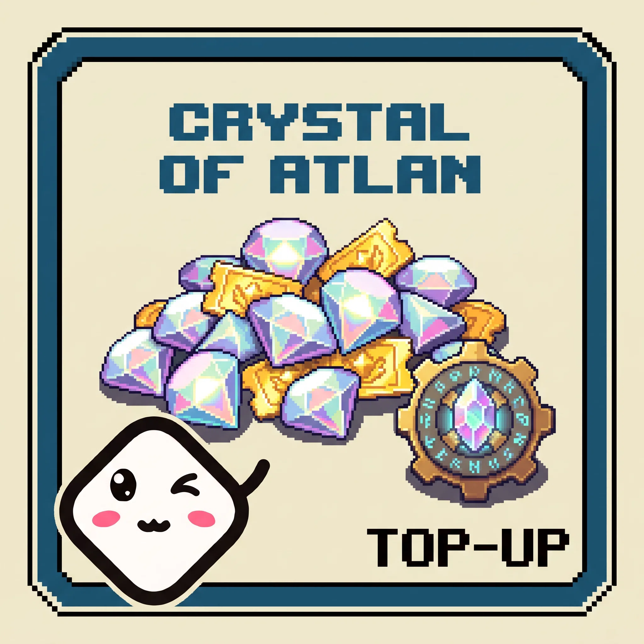 شارژ مستقیم Crystal of Atlan
