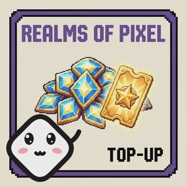 شارژ مستقیم Realms of Pixel