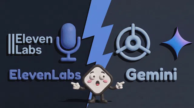 مقایسه ElevenLabs و جمینای برای ساخت فایل صوتی