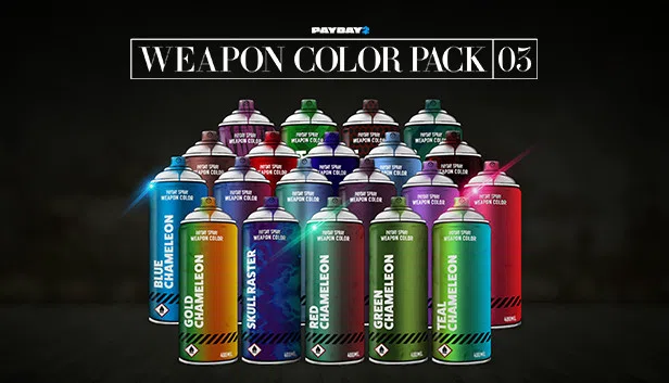 PAYDAY 2: Weapon Color Pack 3