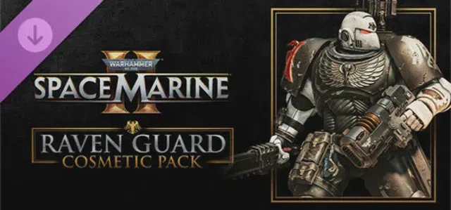 خرید گیفت Warhammer 40,000: Space Marine 2 - Raven Guard Cosmetic Pack برای استیم